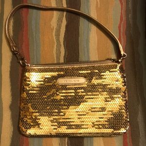 Michael Kors sequin wristlet